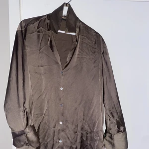 Skjorta / blus - Skjorta / blus som är brun / grön i färgen. Använd fåtal gånger, utan fläckar hål osv 
