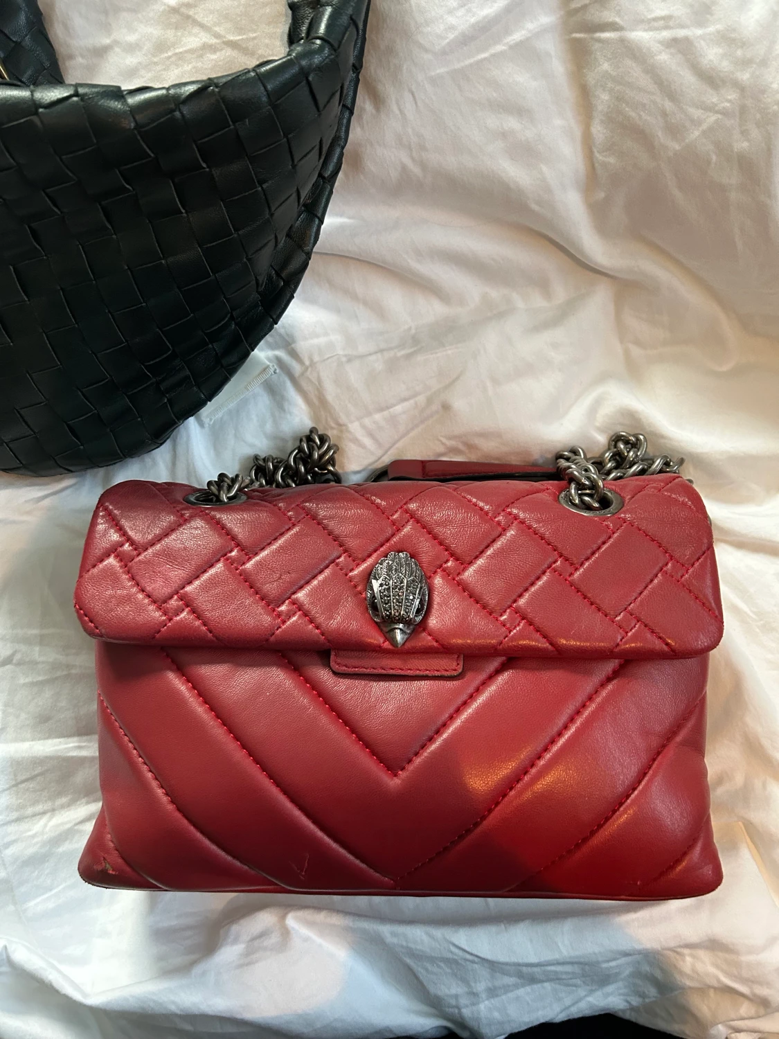 Röd Kurt geiger väska