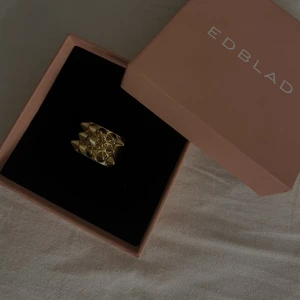 Edblad peak ring - Jätte fin och helt oanvänd ring, säljer pga att den är i guld och jag använder bara silver! Fick den nämligen i födelsedags present, storleken är 19,50. För flera bilder eller frågor kontakta mig! Kom med prisförslag!