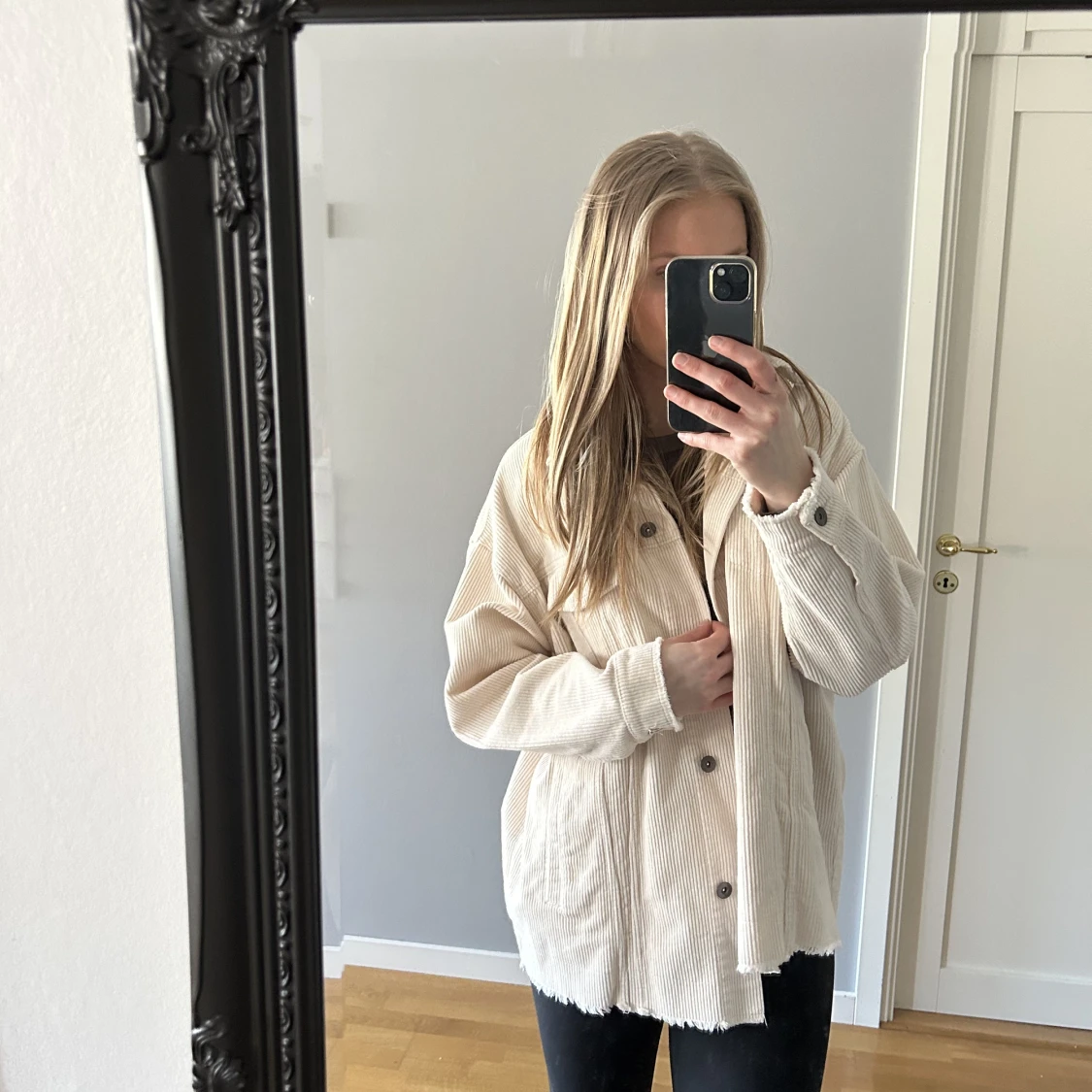 Manchesterjacka med knappar  - 90