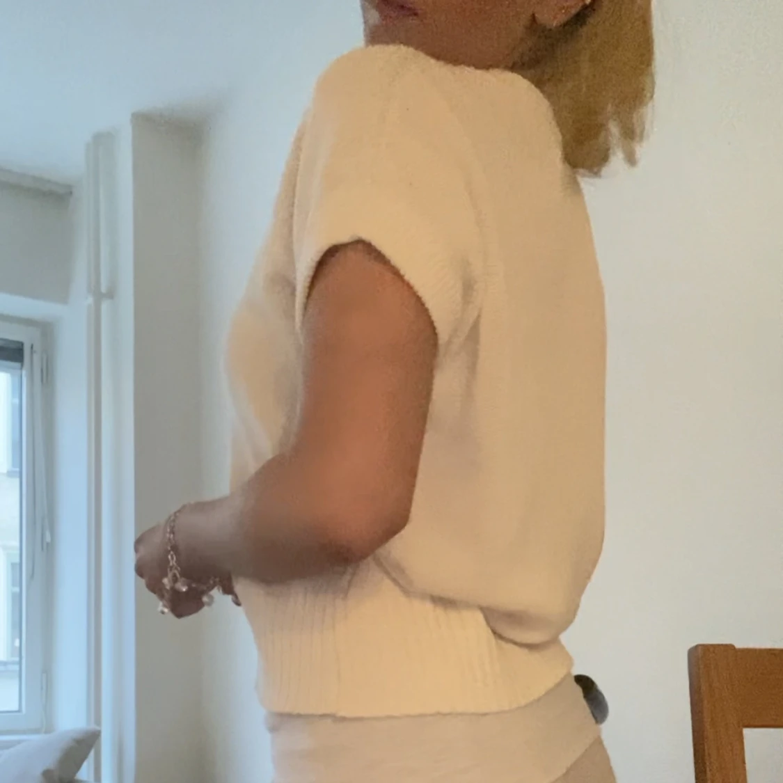 Stickad t-shirt - 90