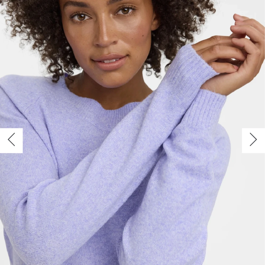 Stickad tröja veromoda