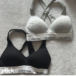 Calvin klein bh:ar - Säljer båda mina fina Calvin klein b:har då de inte längre kommer till användning, storlek xs på båda, säljer båda för 450kr (nypris för båda är 800kr) eller en för 250, knappt använda, inga defekter (lånade bilder)