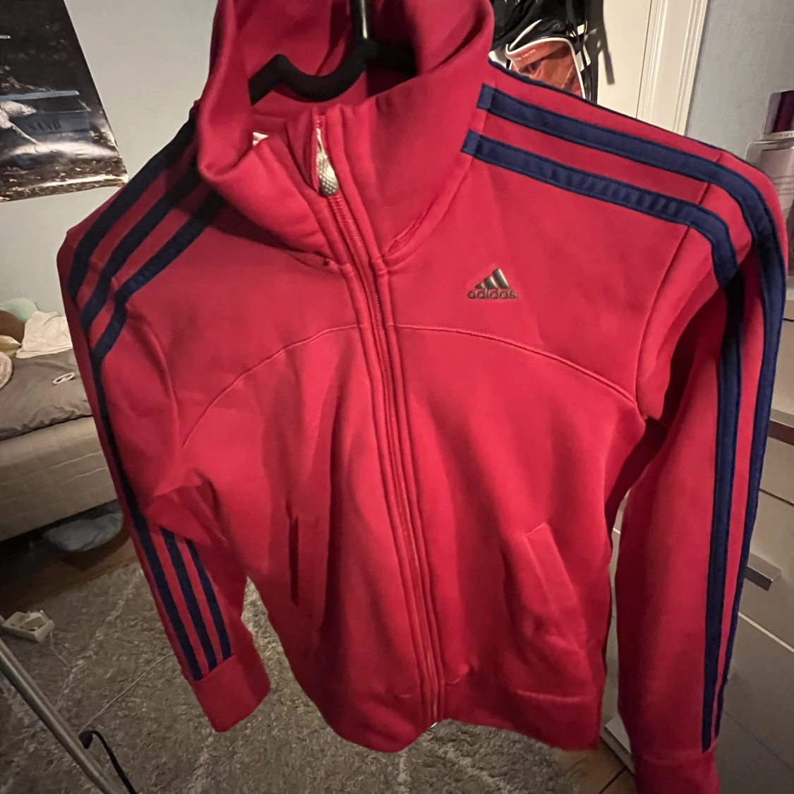 ADIDAS ZIP UP HOODIE - 90