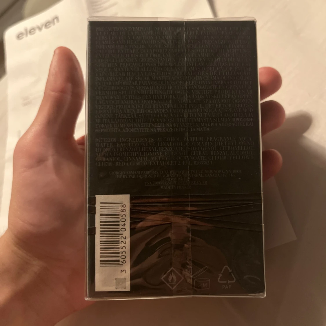 Stronger with you - Armani oöppnad  - 90