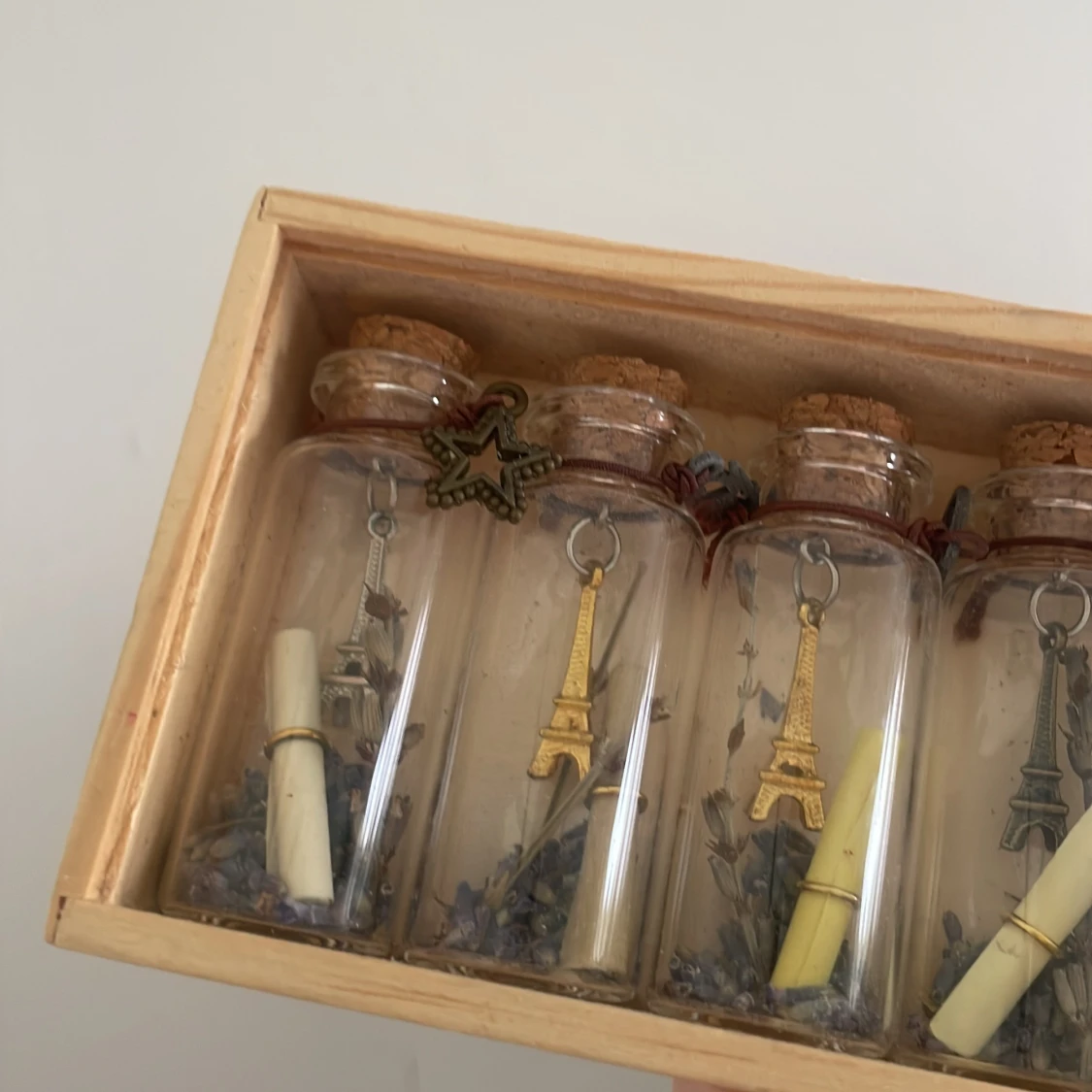 6st glasflaskor  - 90