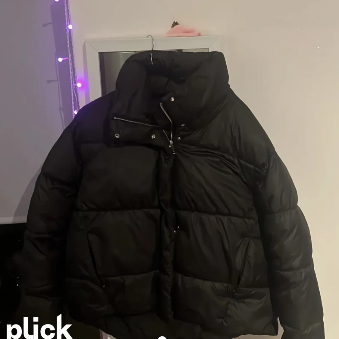 Svart pufferjacka - 91