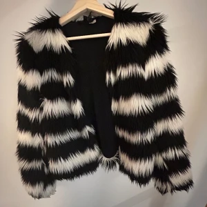 Pälsjacka  - Säljer denna pälsjacka från hm💗