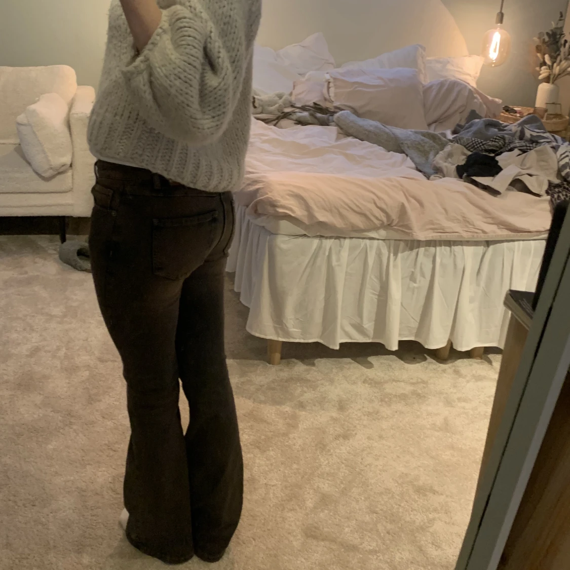 Utsvängda jeans - 90