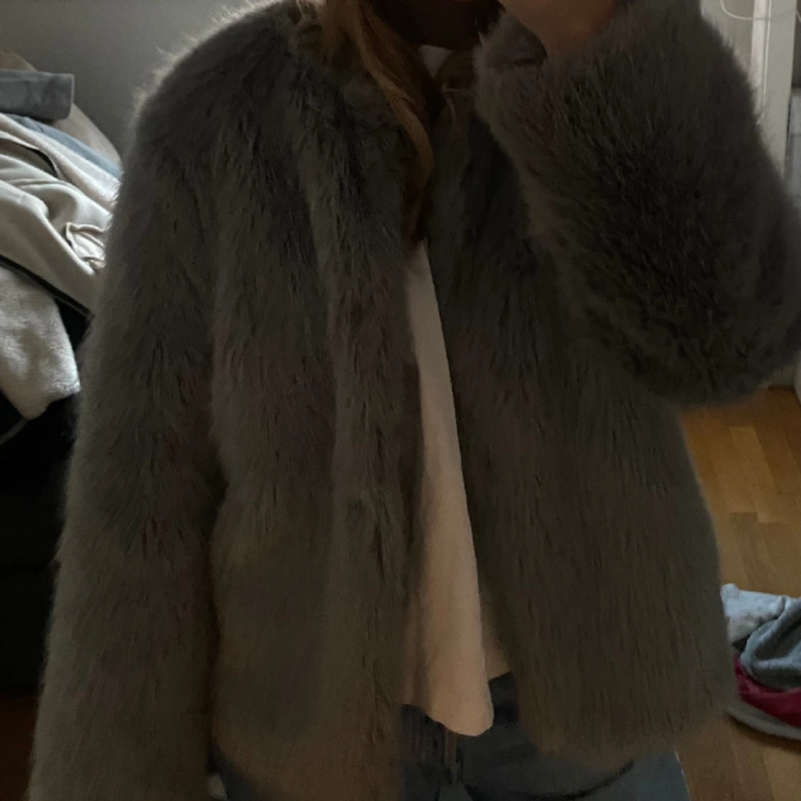 Jacka i fuskpäls - 90