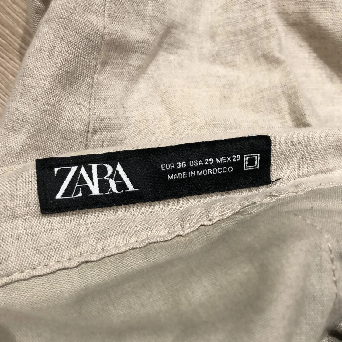 Linnenbyxa ifrån zara - 91