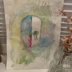 Tavla - Jättefin tavla handgjord🖼️🎨