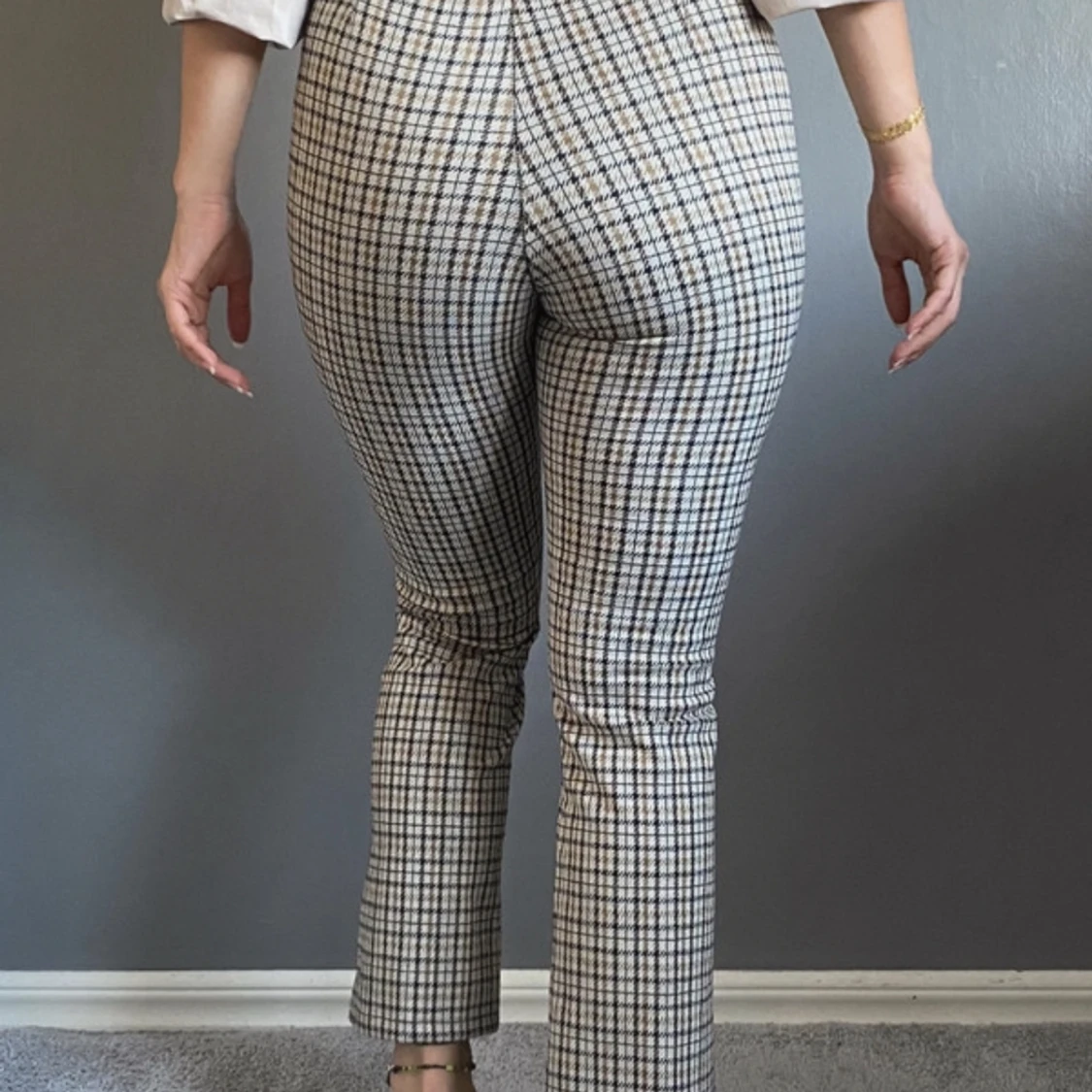 Ankellånga tygbyxor  - 90