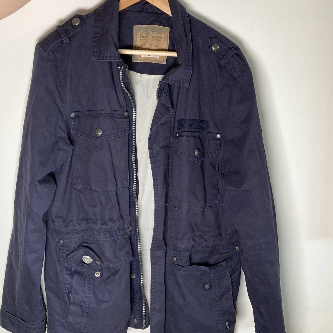 Blå jacka medium - 90