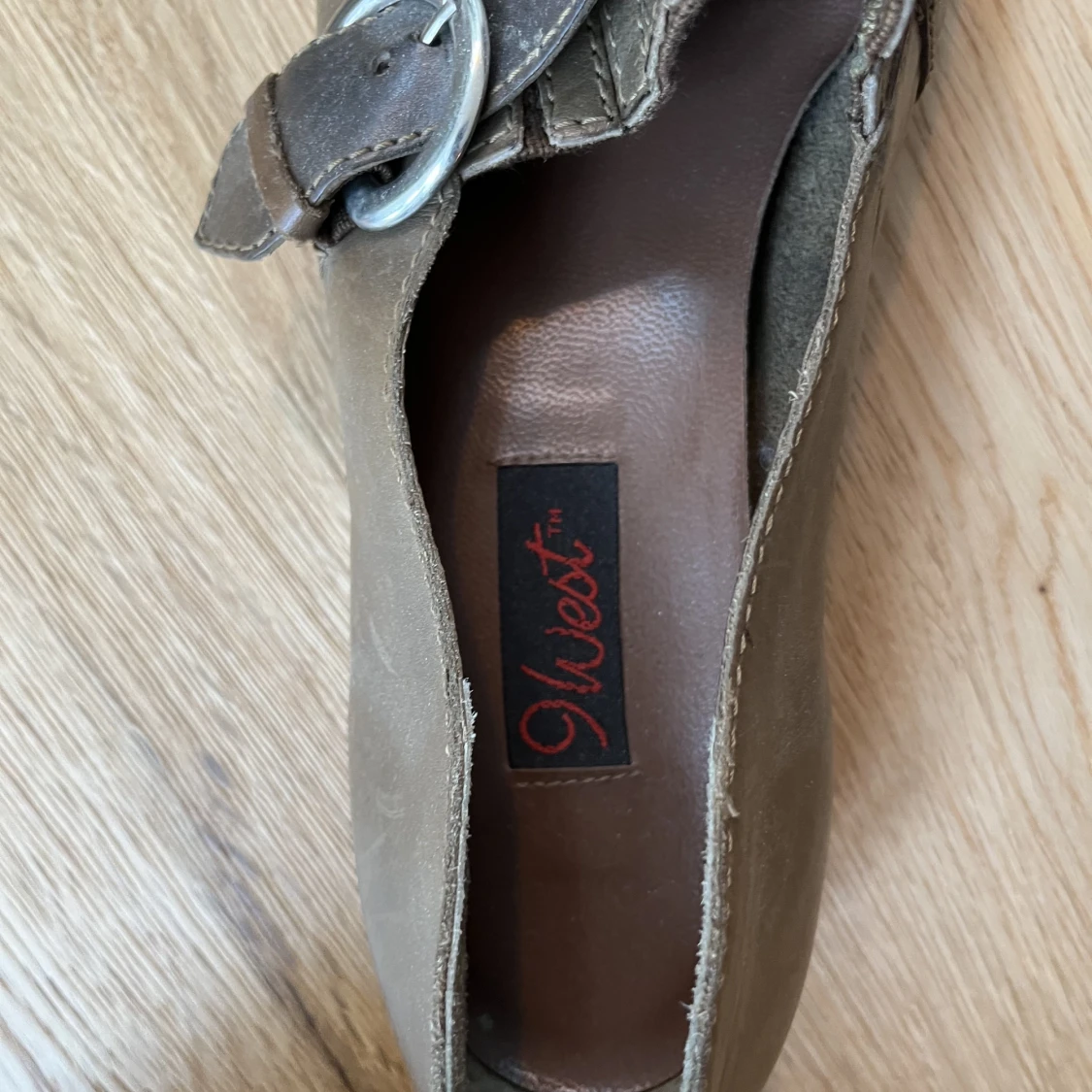 Vintage läder loafers - 91