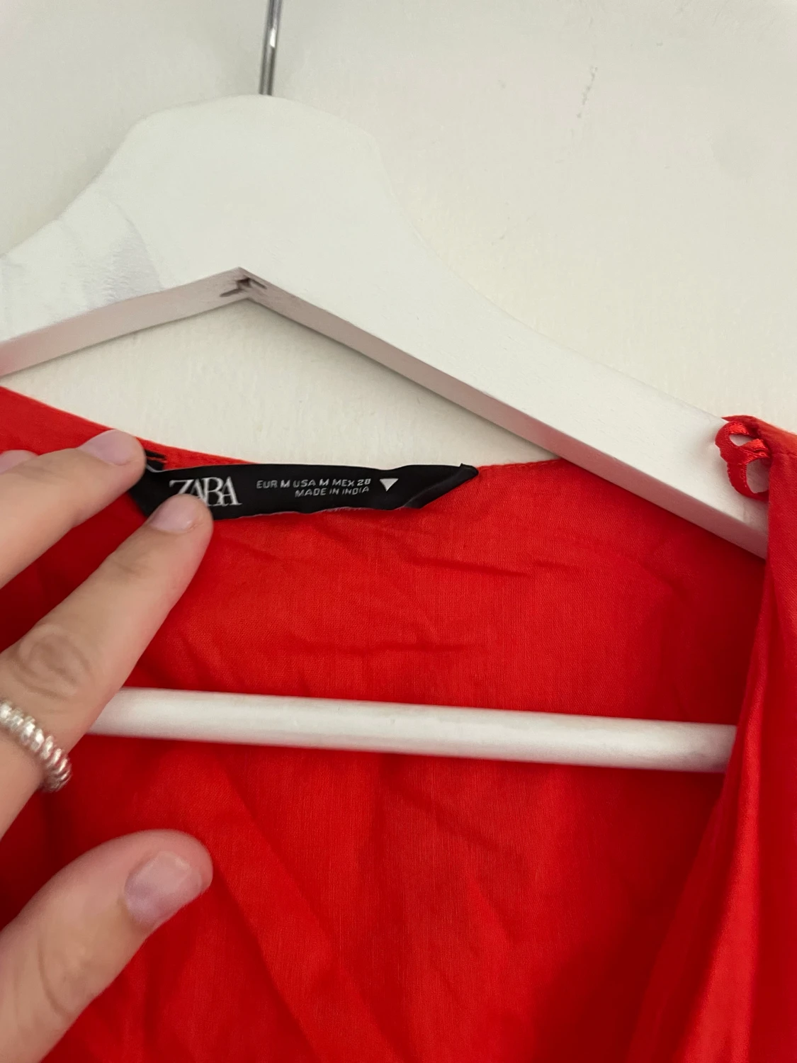 Röd klänning  - 90