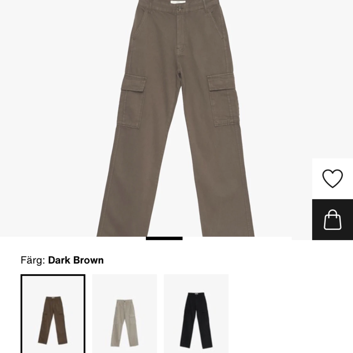 Stradivarius cargo byxor  - 90