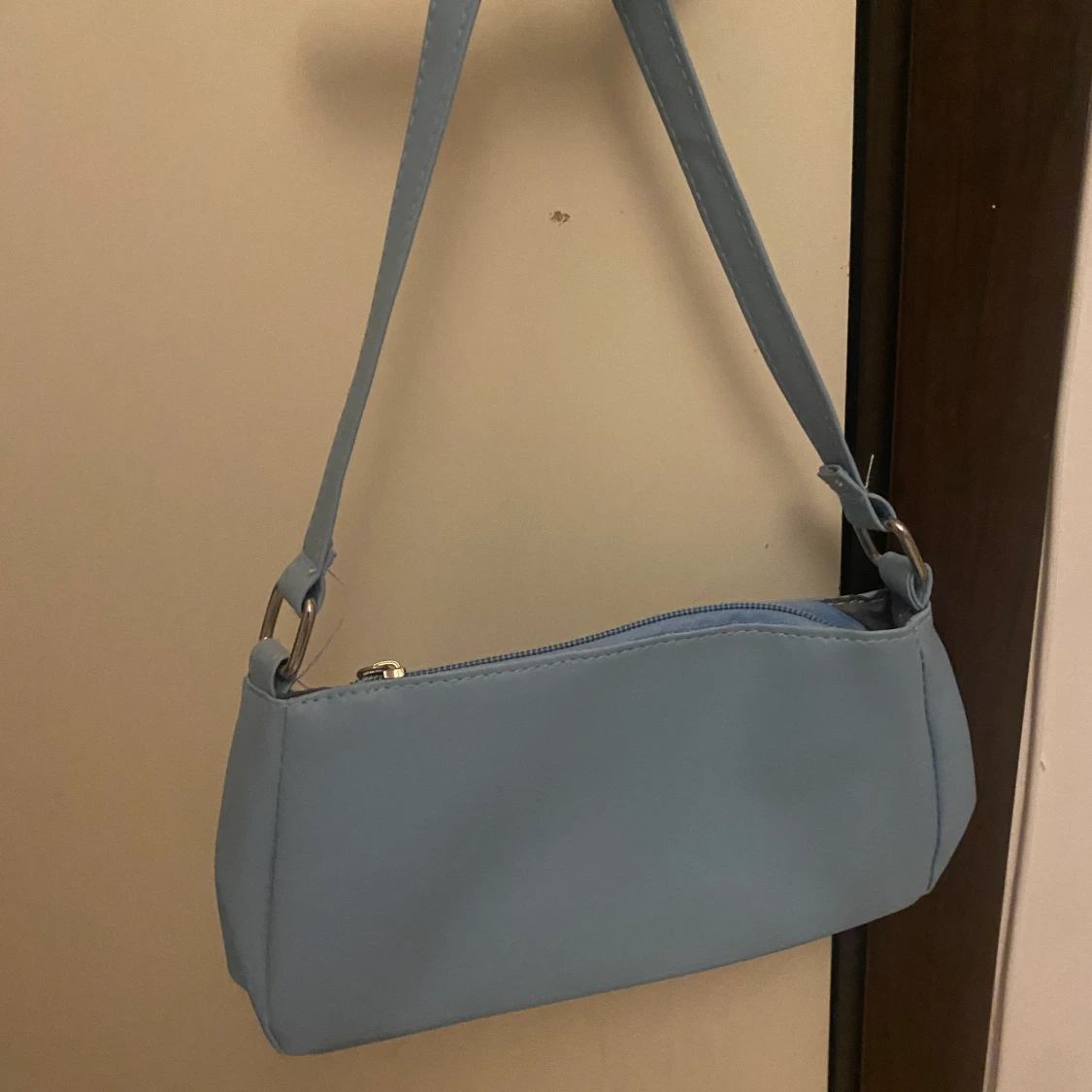 Ljusblå fin väska  - 90