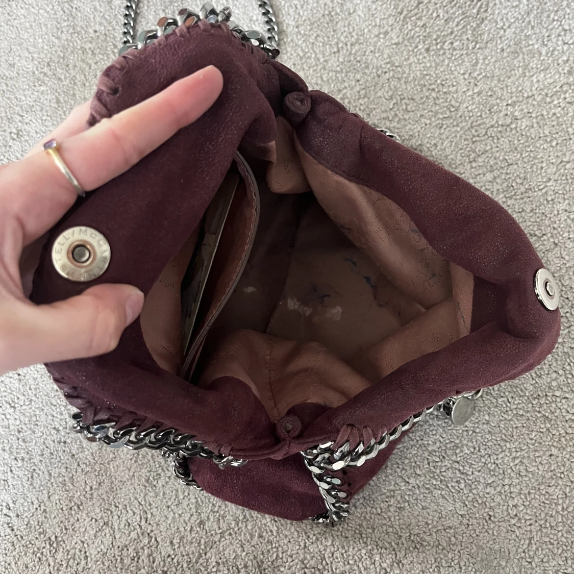 Stella McCartney Falabella Mini Röd - 91