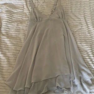 klänning - ljusblå babydoll klänning