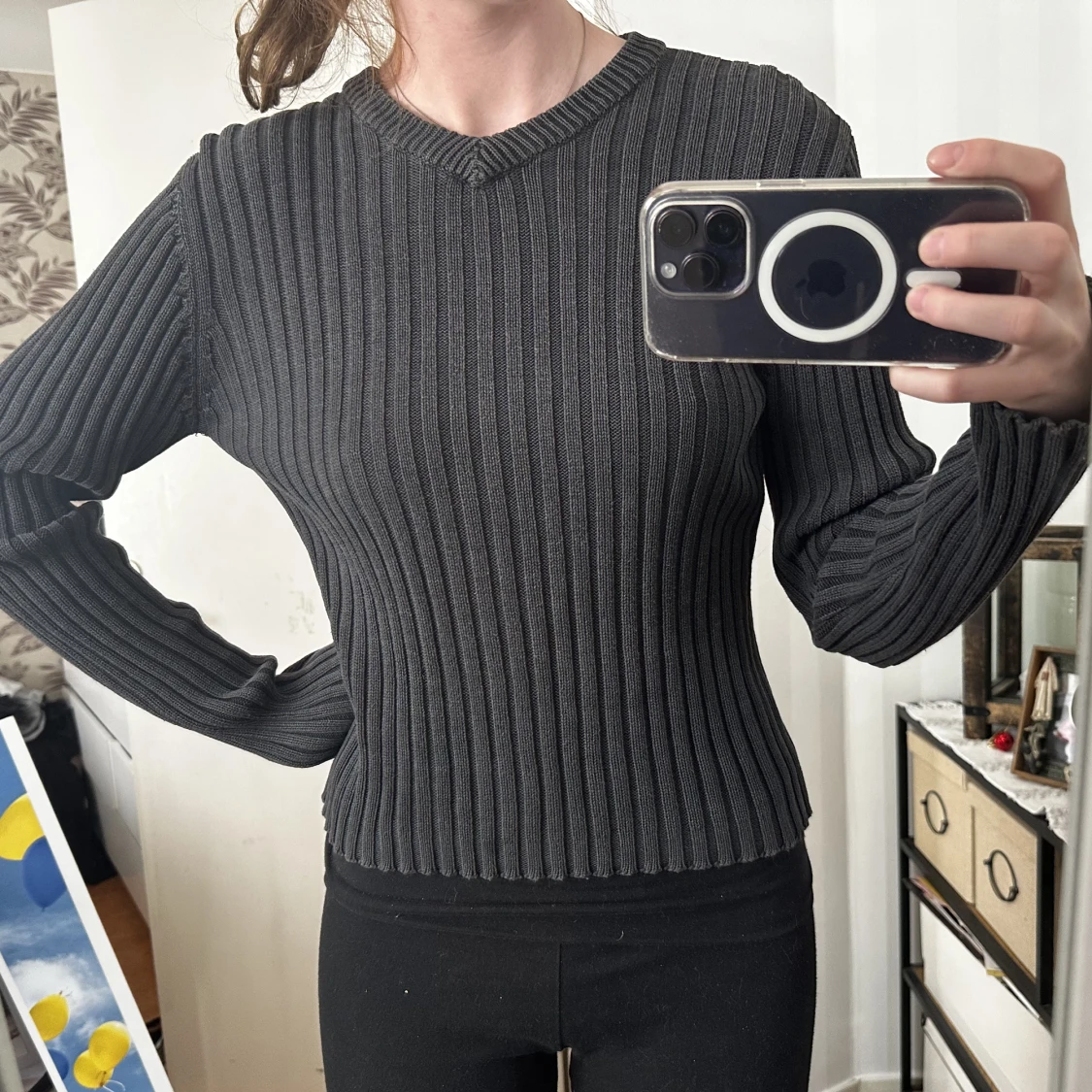 Stickad tröja  - 90