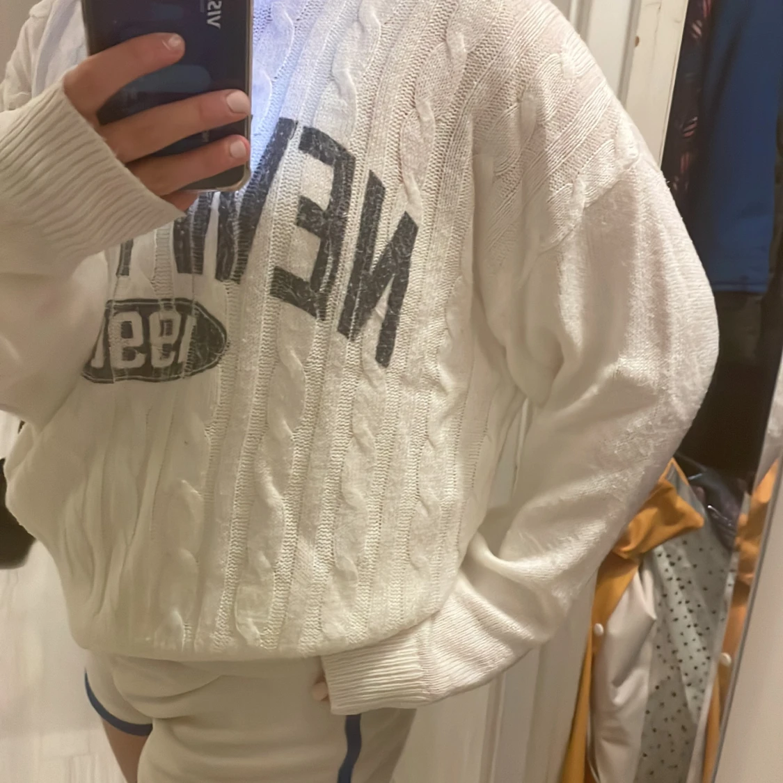 Mjuk stickad tröja  - 91