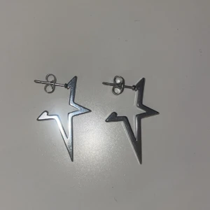 Örhängen  - Örhängen i rostfritt stål, aldrig använda. Nickelfria. Från Alvaz