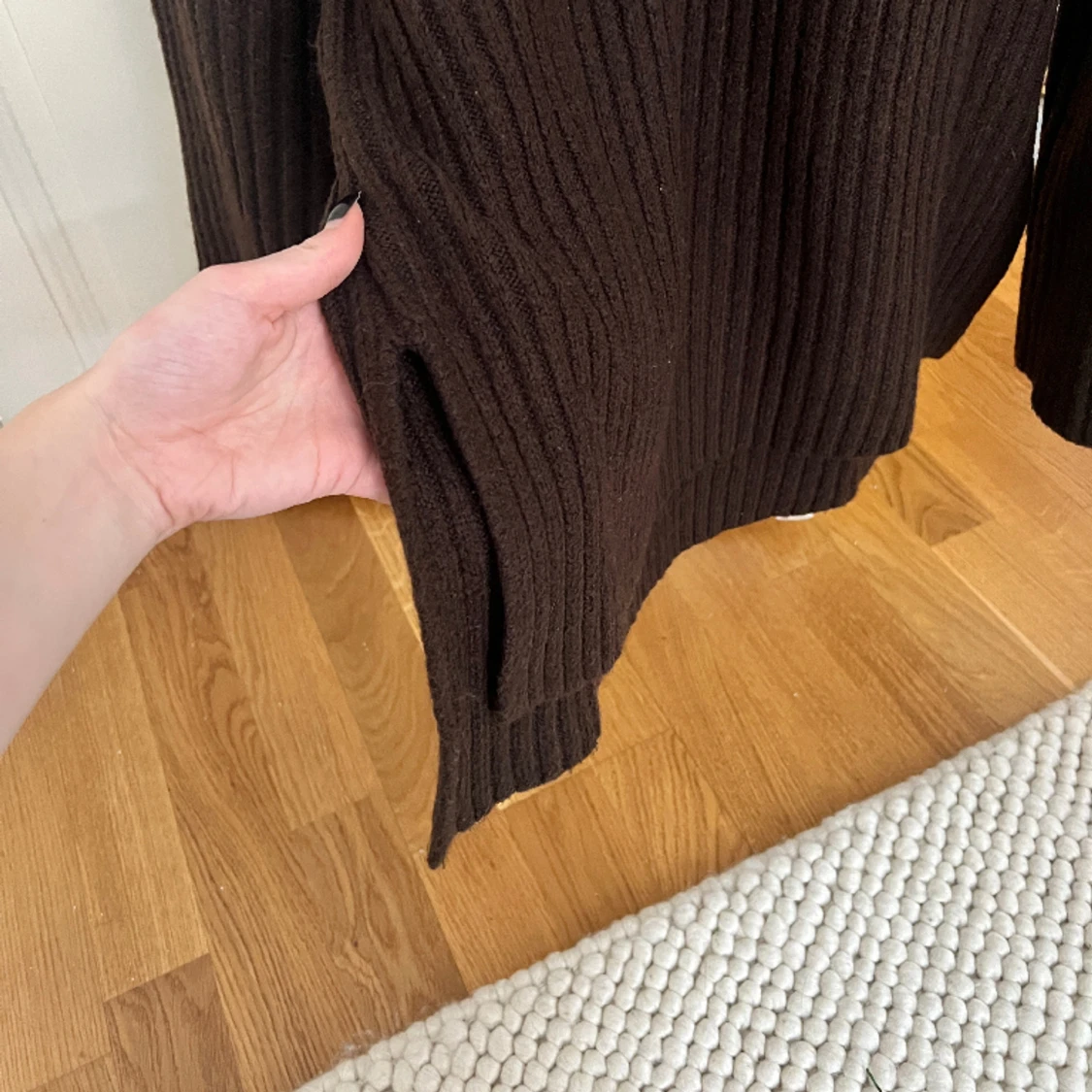 Stickad polotröja  - 90