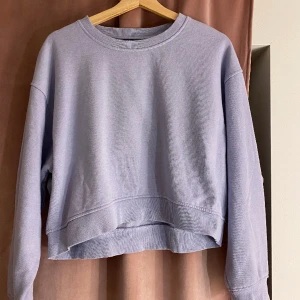 Magisk blå sweatshirt  - Himmelblå mjuk sweatshirt från Zara i storlek L men passar de flesta. Nästan aldrig använd 