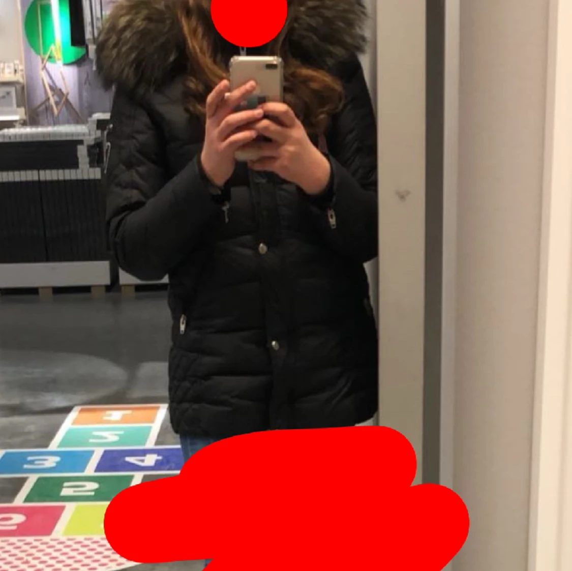 Vinterjacka, rock and blue - 90