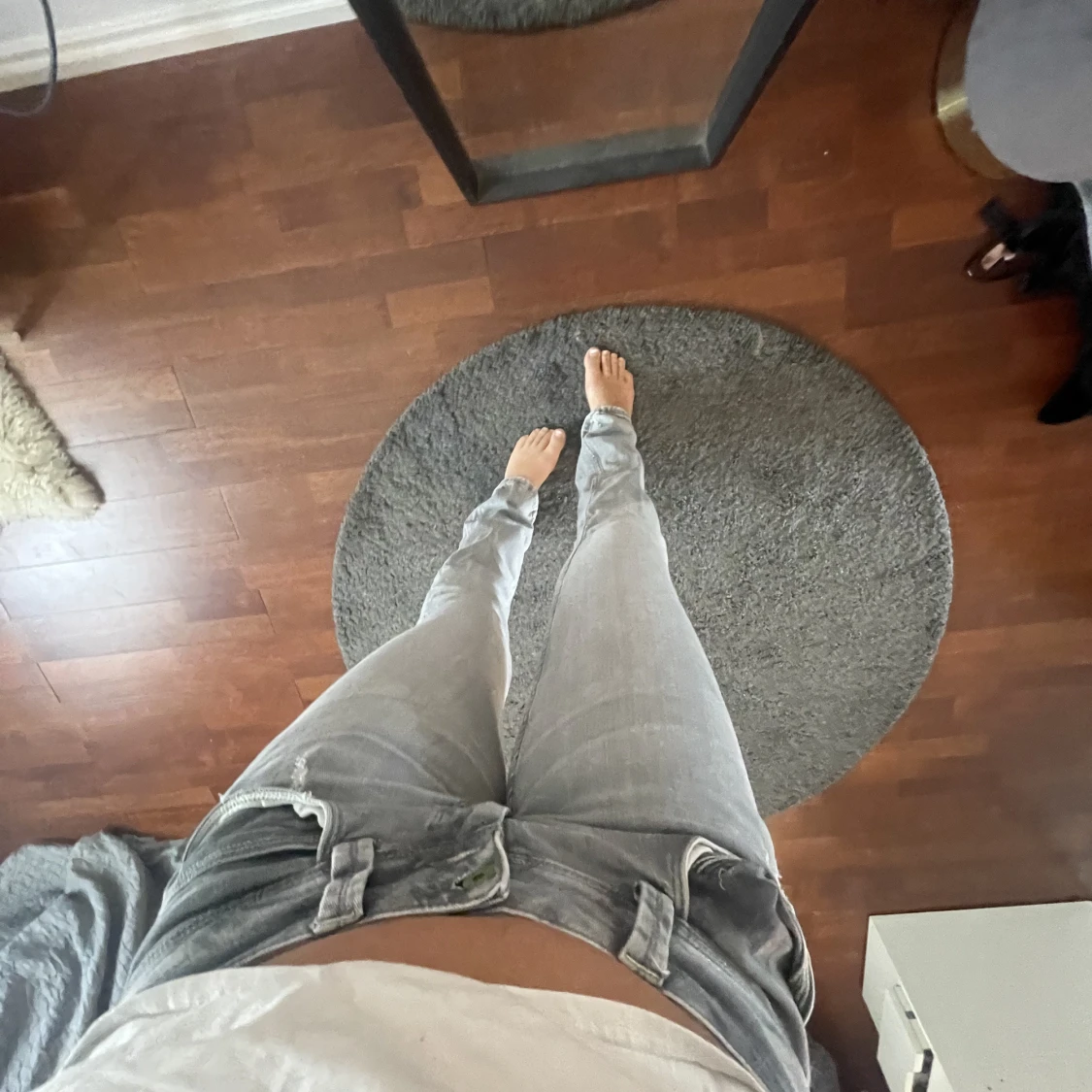 Lågmidjade jeans