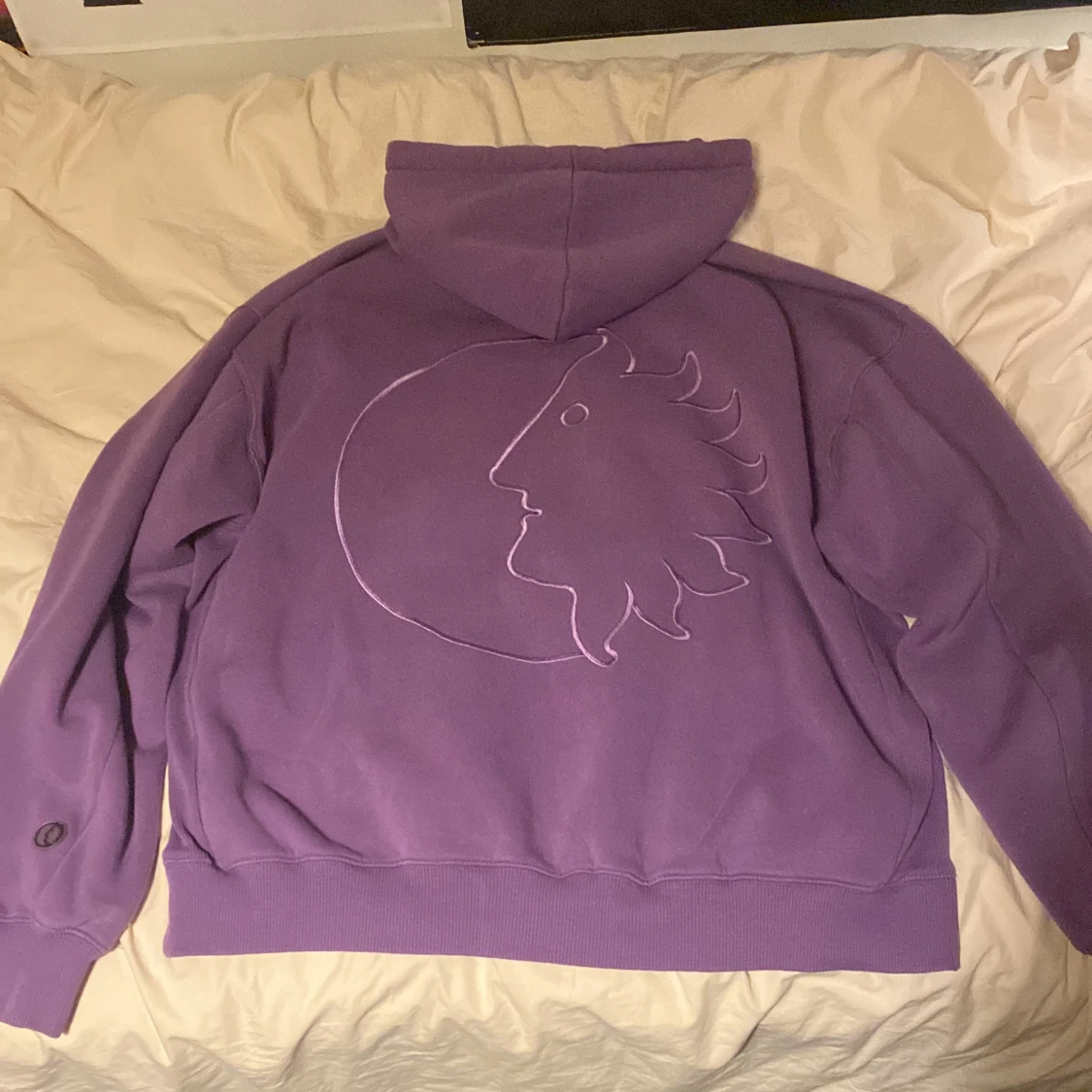 Lila hoodie från district fortysix