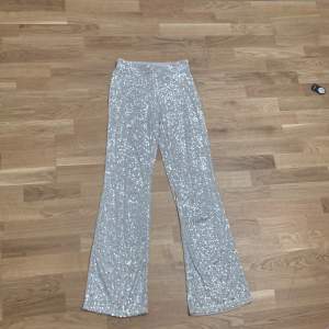 Sequins silver pants 
