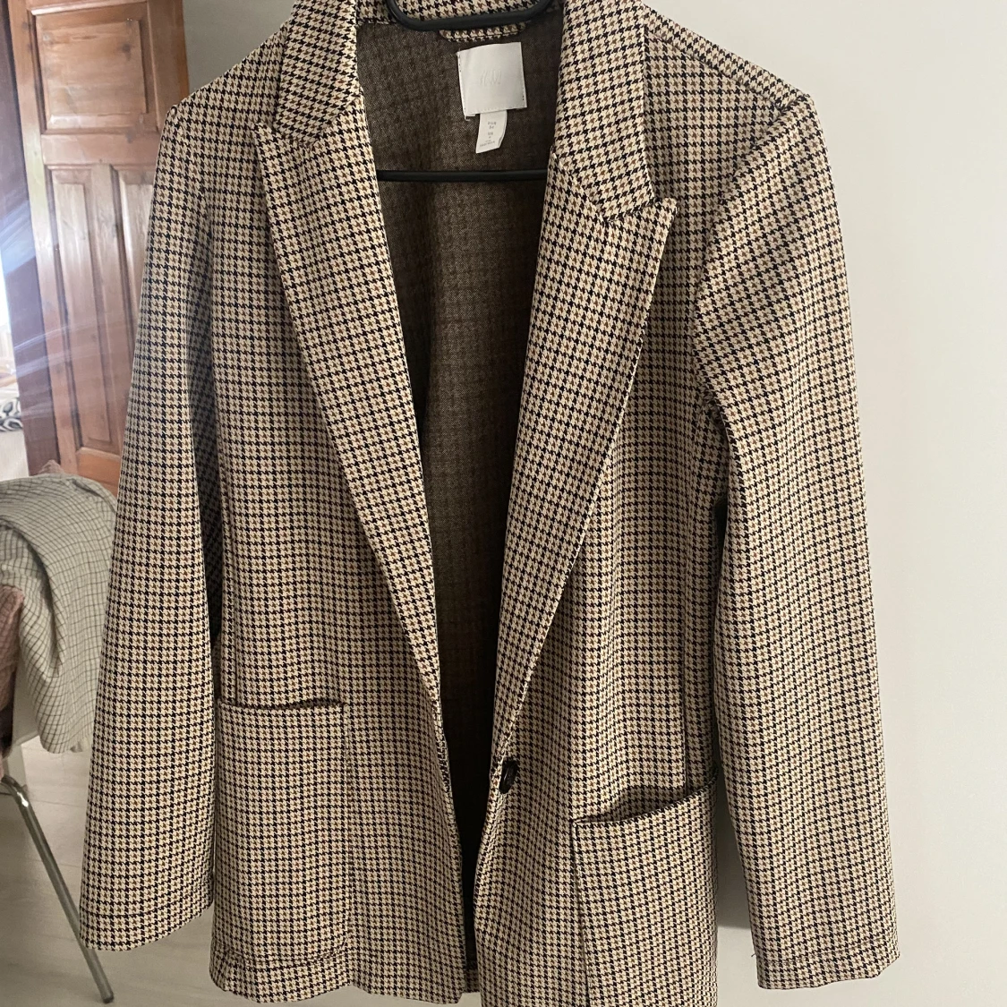 mönstrad kavaj  - 90