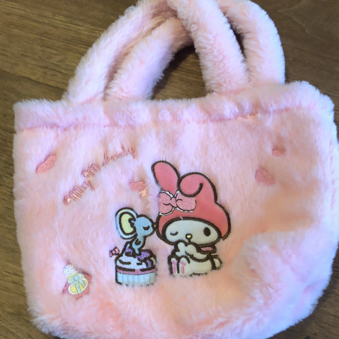 Rosa my melody väska