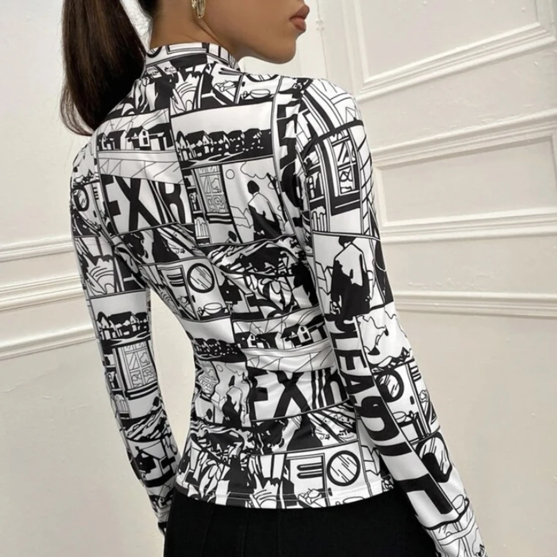 Långärmad tröja - 90