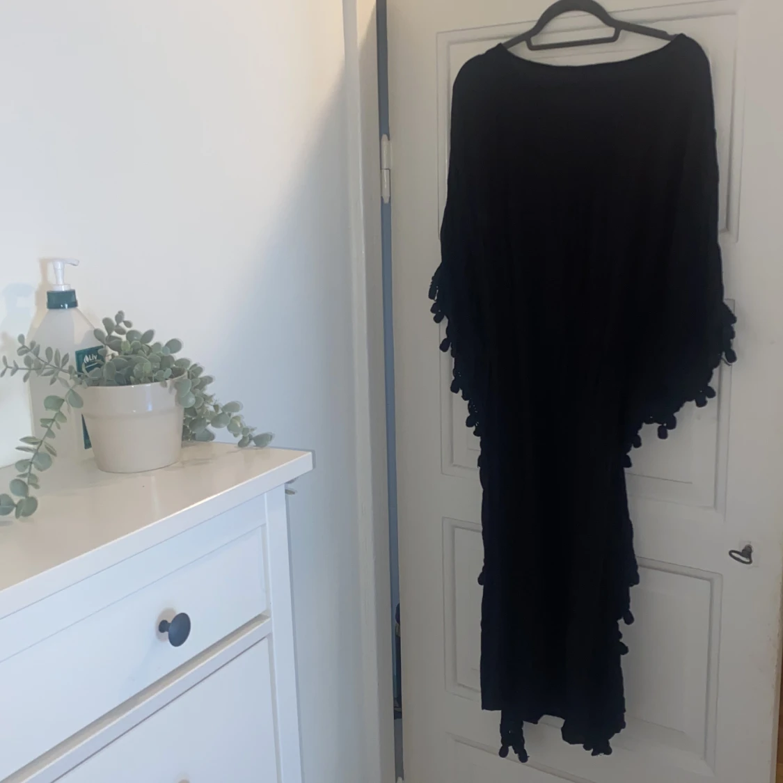 Strandklänning / kaftan med tassles  - 91