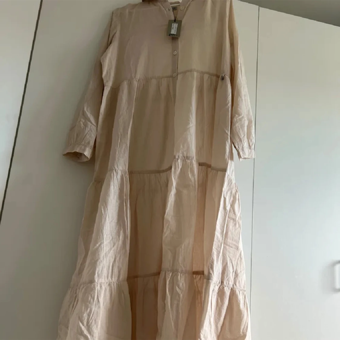 Ljusrosa långklänning - 92