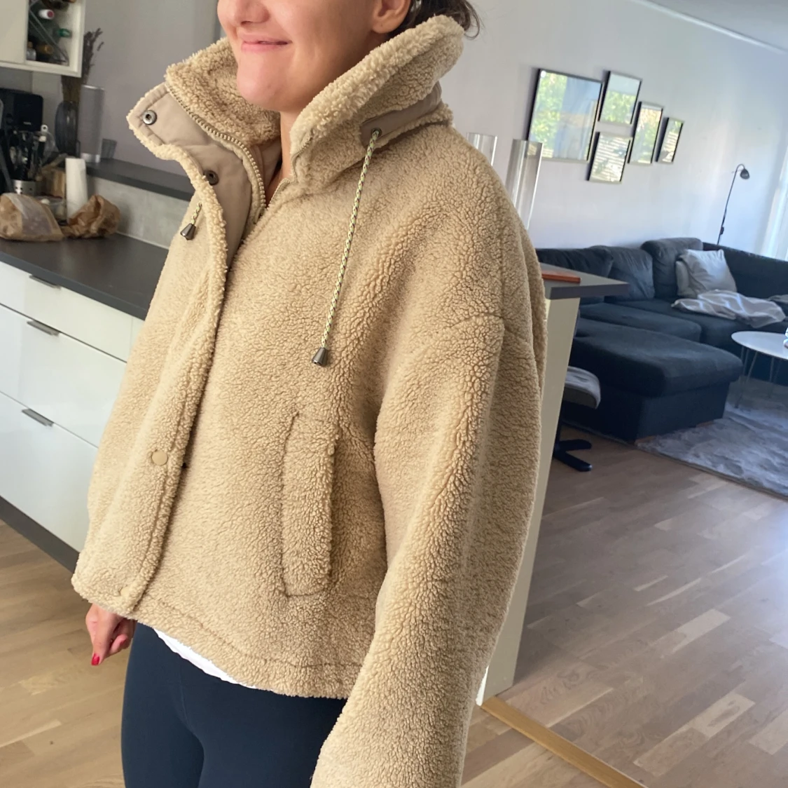 Teddy jacka strl s från Zara - 91