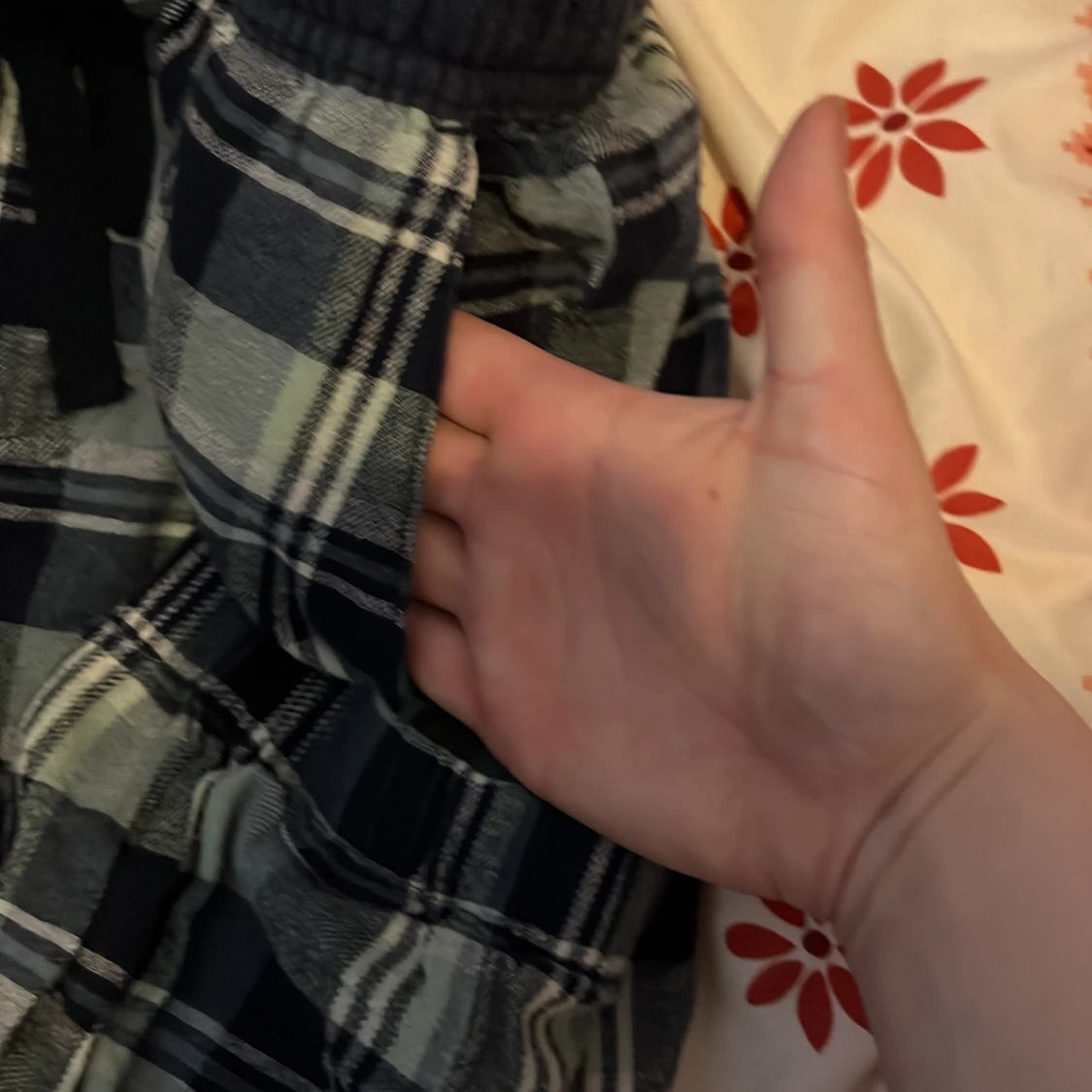 Rutig byxa från Kappahl - 91