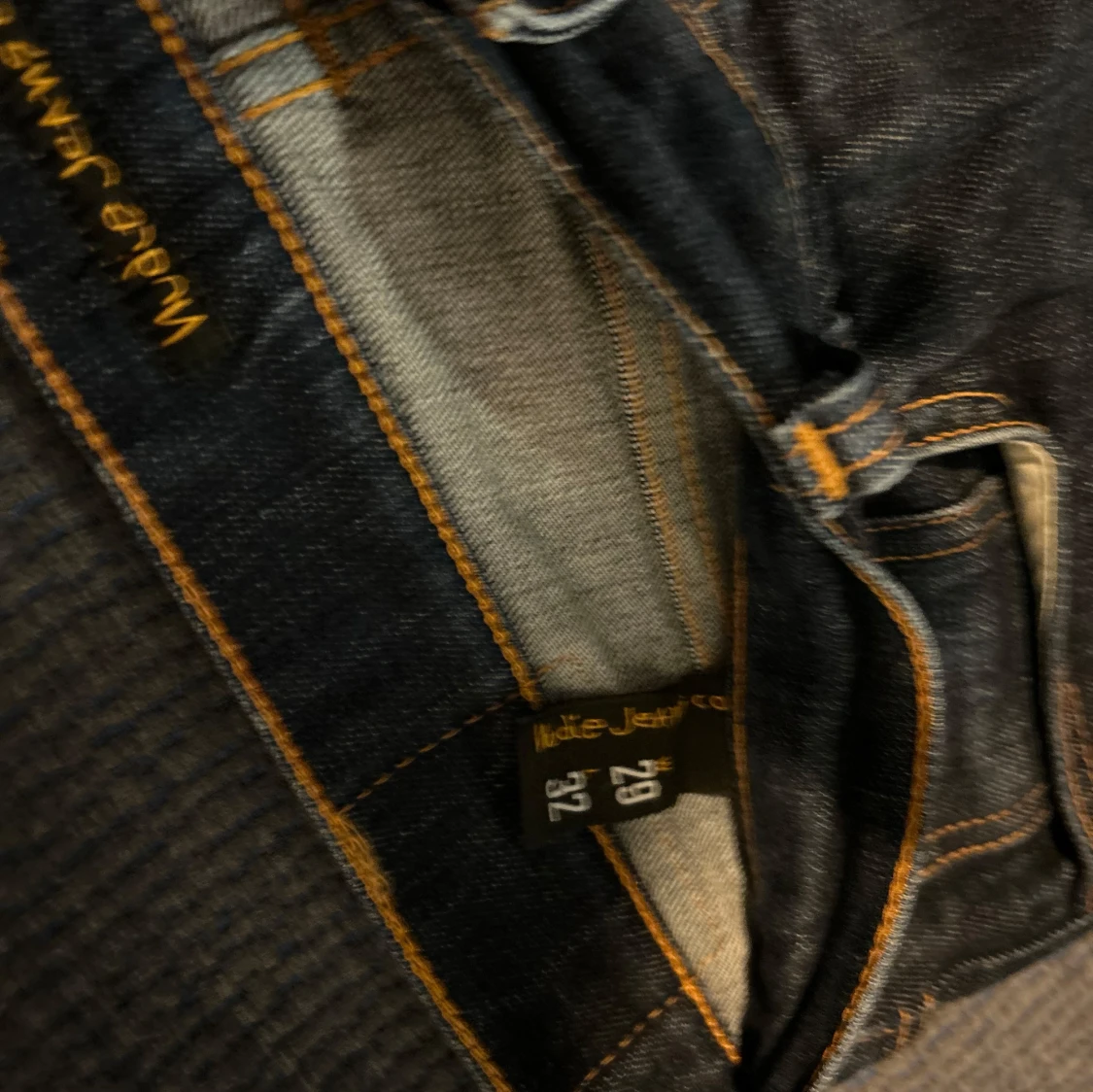 Mörkblå jeans från Nudie Jeans - 92