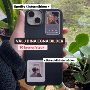 Polaroid/spotify klistermärken  - Personliga stickers med valfri bild! Välj egen bild & storlek mellan 3-5 cm! 🖤10 kr/styck
