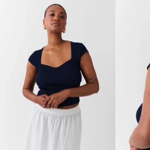 Ribbad topp från Gina Tricot - Bra skick💕