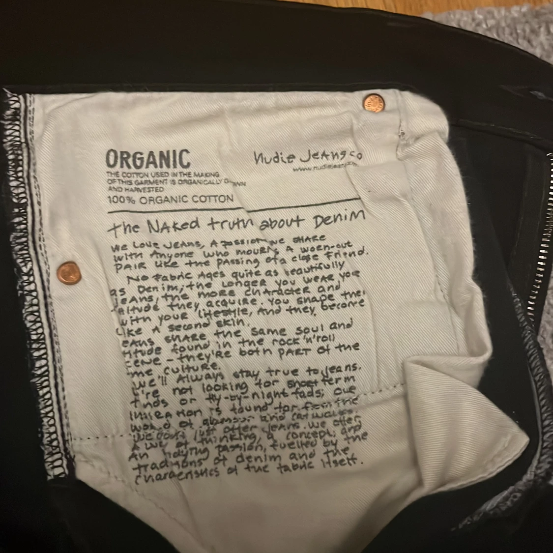 Svarta jeans från Nudie Jeans - 91