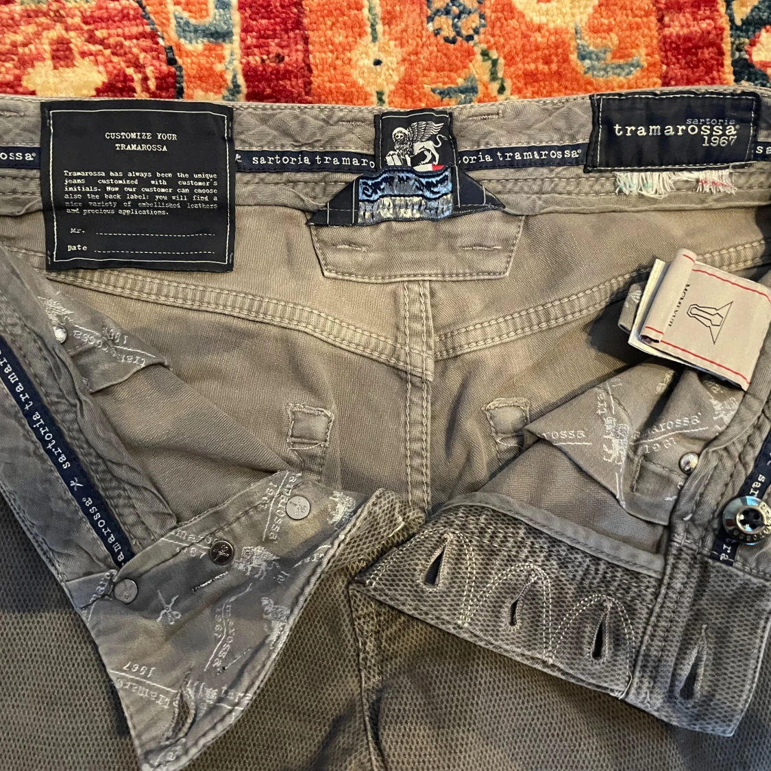 Grå byxor från Tramarossa - 91