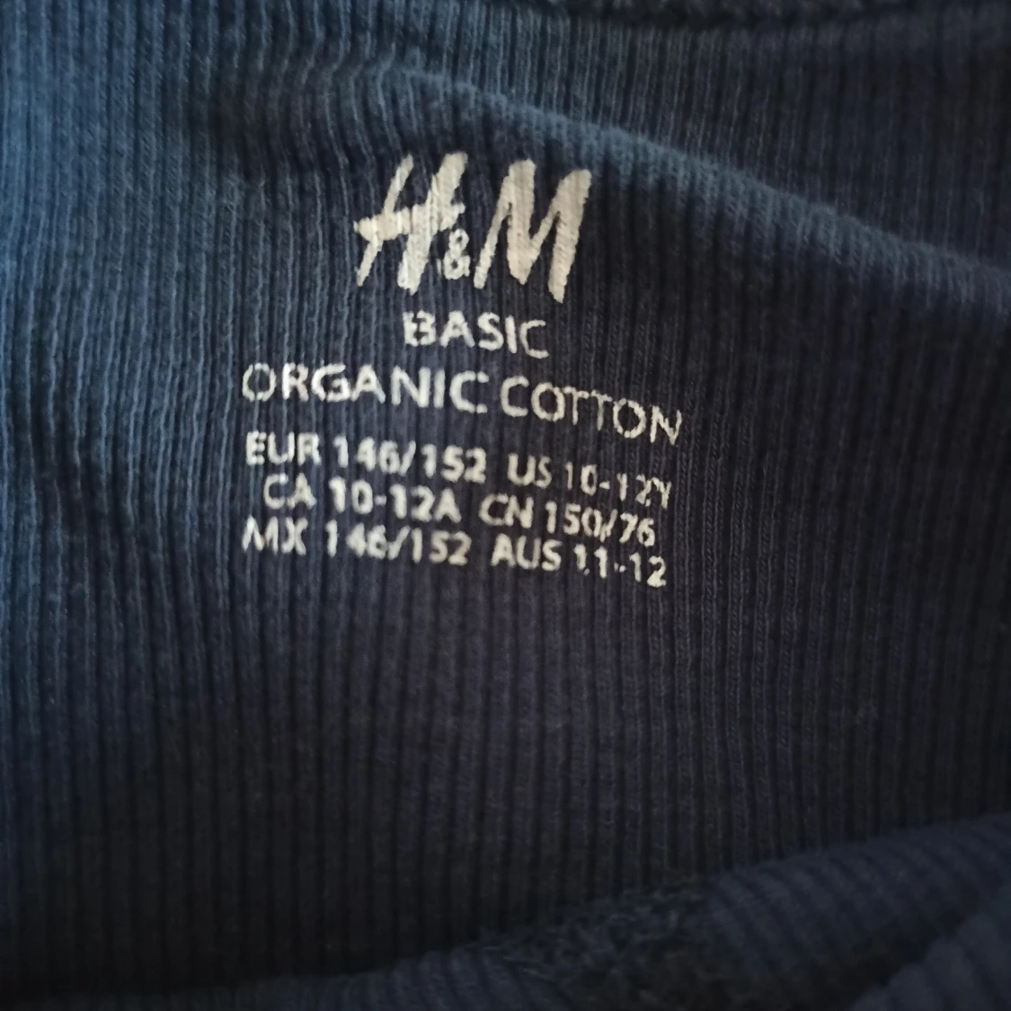 Mörkblå långärmad tröja från H&M - 91