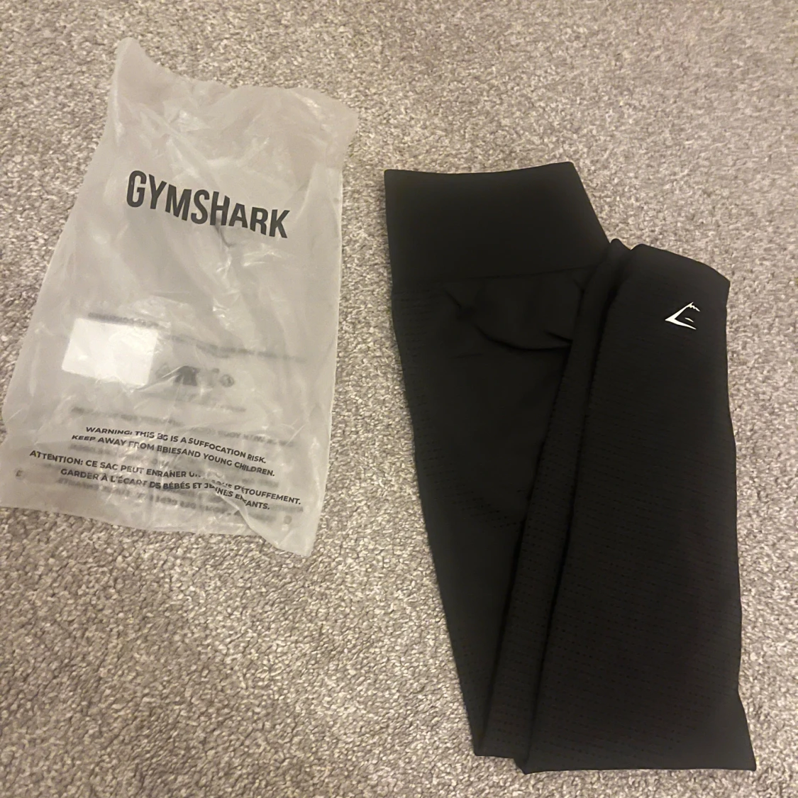 Svarta leggings från Gymshark