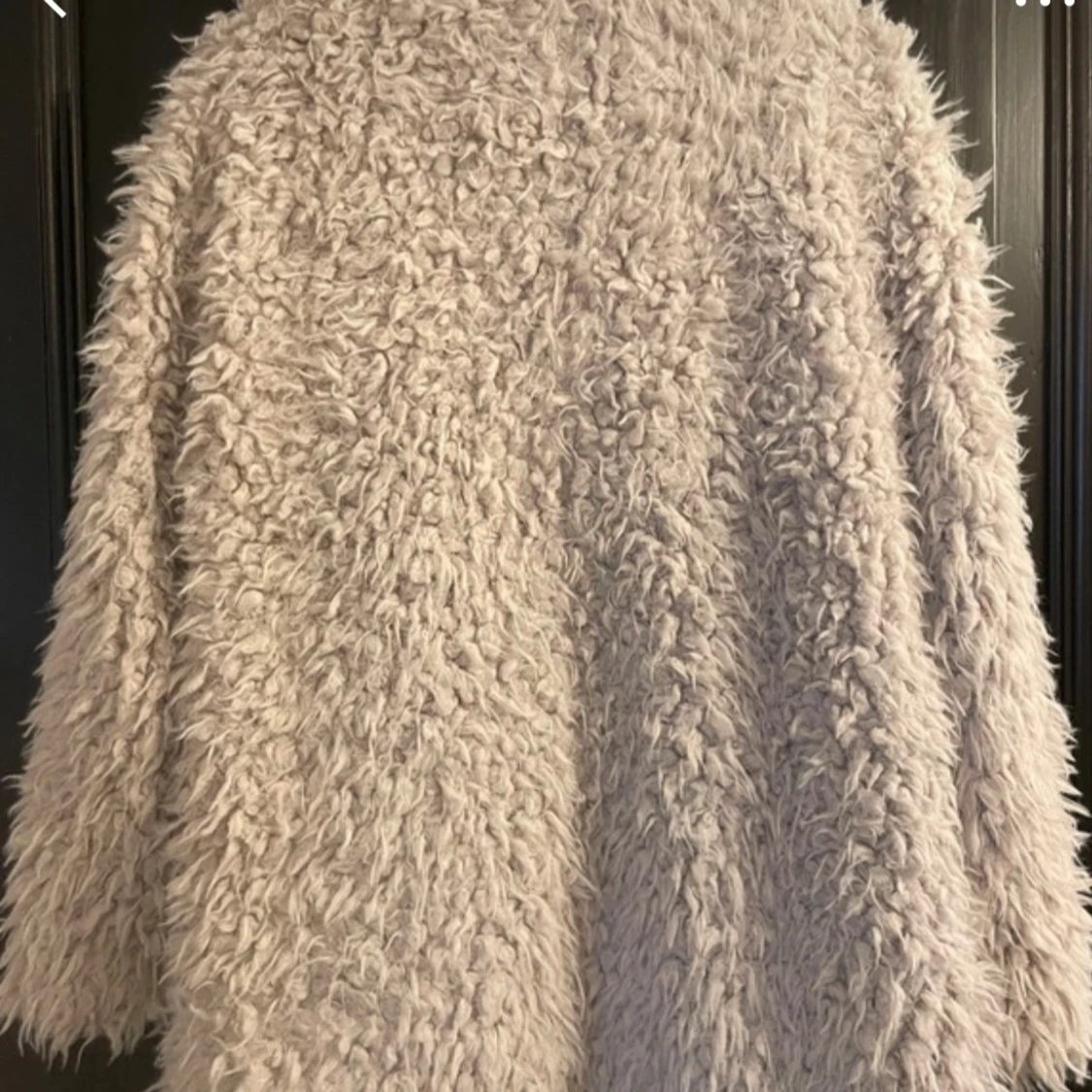 Beige pälsjacka - 92