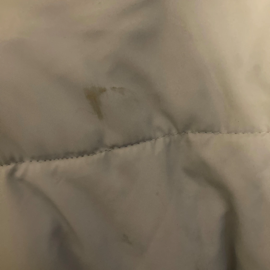 Blå puffet jacka  - 92