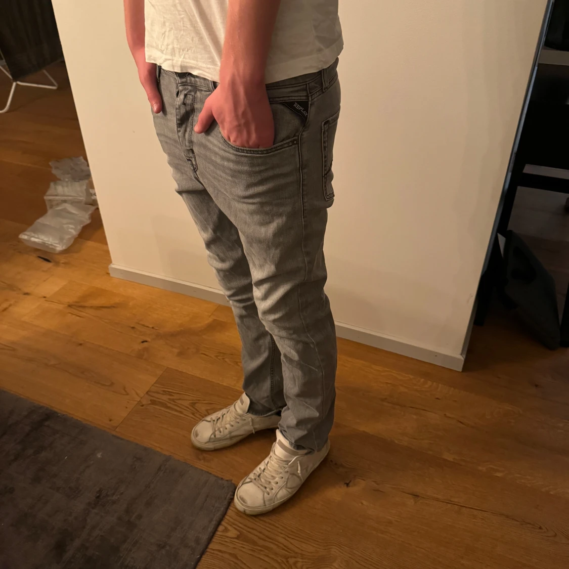 Grå Replay jeans - 90